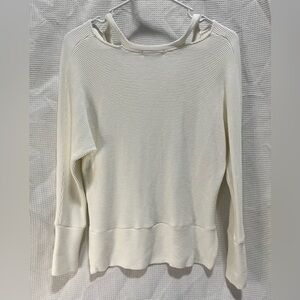 Red Haute White Sweater, Women’s Size XS